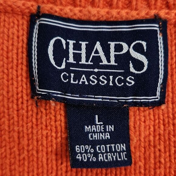 Orange sweater from CHAPS CLASSIC - Picture 5 of 9